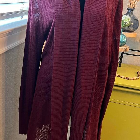 Simply vera lightweight cotton‎ blend  long open cardigan. Sz XL - Picture 8 of 8